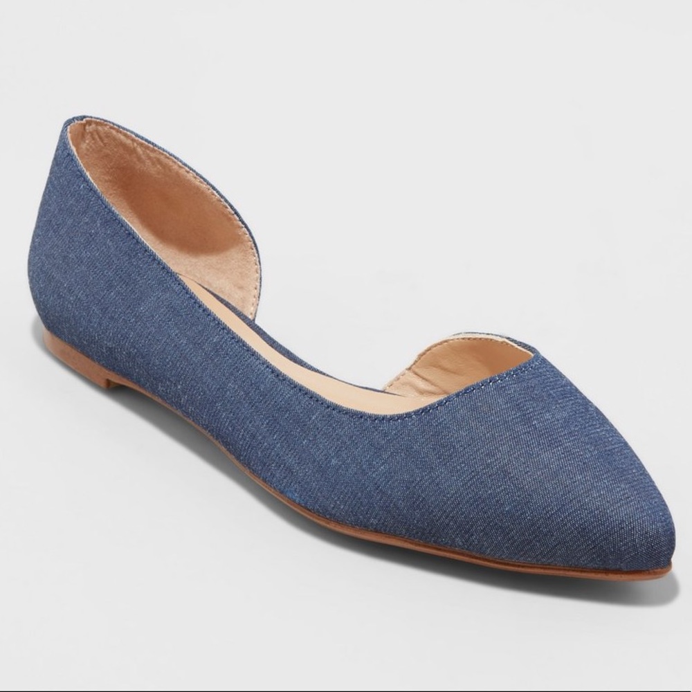 Women’s Mohana D’Orsay Pointed Toe Ballet Flats